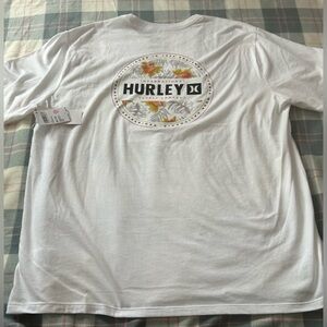 Hurley Men’s Atmosphere Tee Shirt Size XXL Graphic on Back